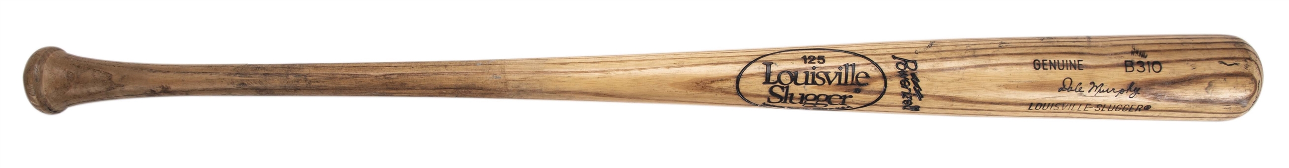 1986-1989 Dale Murphy Game Used Louisville Slugger B310 Bat (PSA/DNA)
